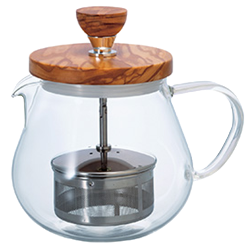 Hario Pull-UP Tea Maker Olive wood TEO-OV